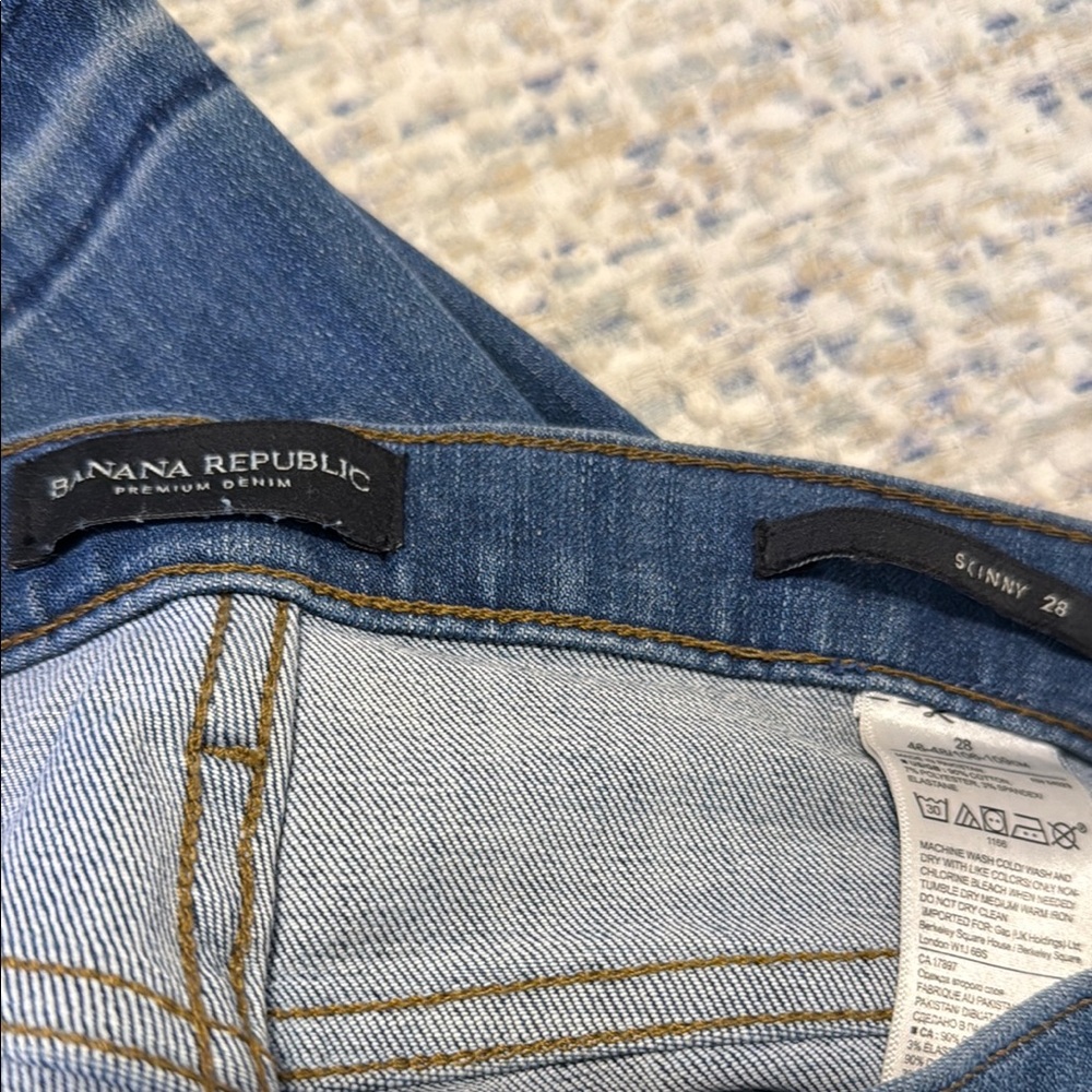 Banana Republic Premium Denim in Classic Blue